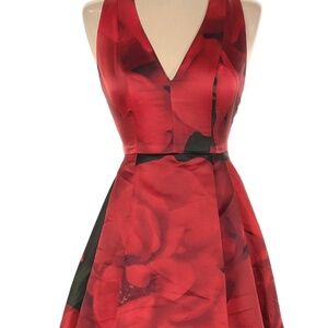 Alice + Olivia Floral mini dress